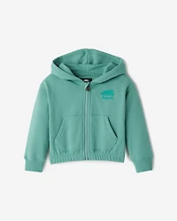 Toddler Girls Cozy Cooper Full Zip Hoodie