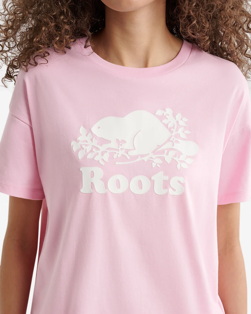 Womens Organic Relaxed Cooper T-shirt