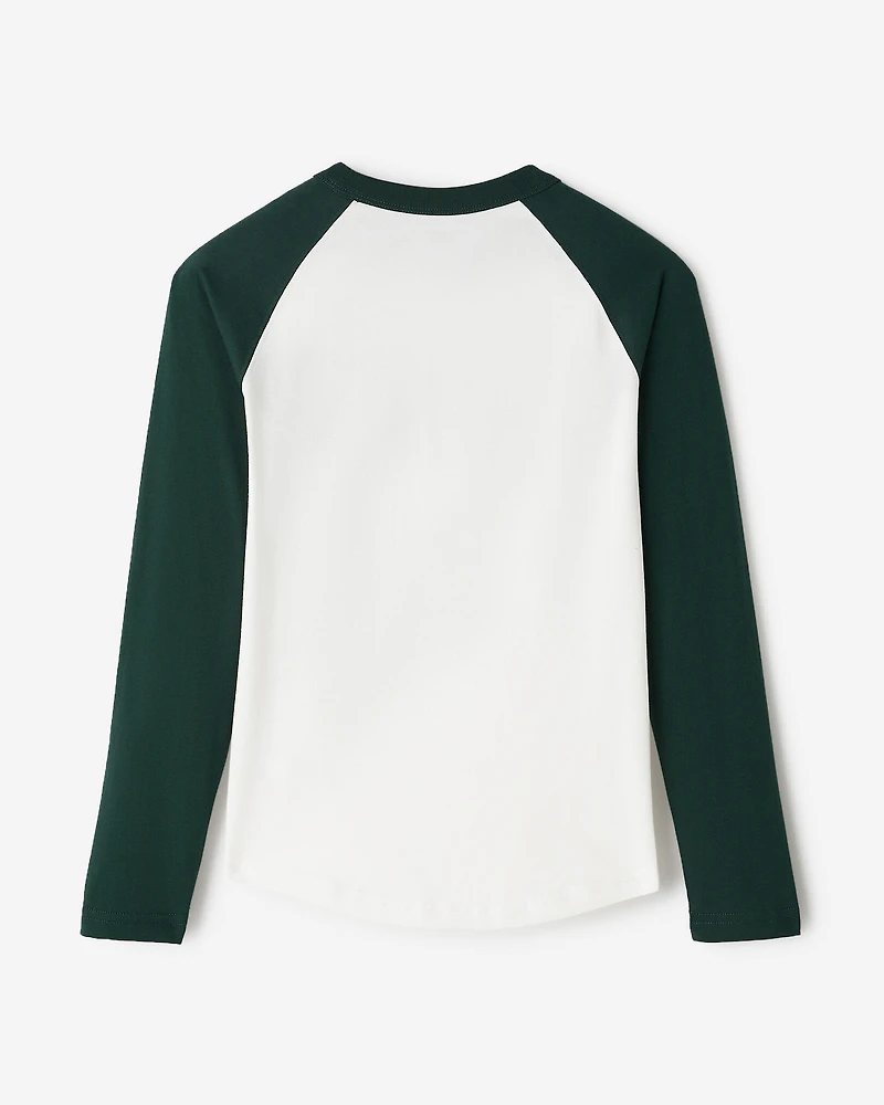 Kids Organic Cooper Baseball T-Shirt