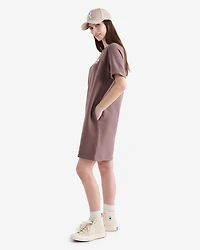 Organic Cooper Short Sleeve Sweat Dress