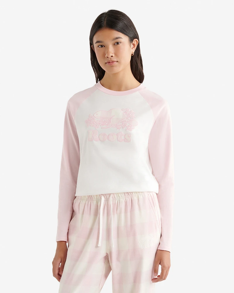 Womens Cooper Plaid Long Sleeve T-Shirt