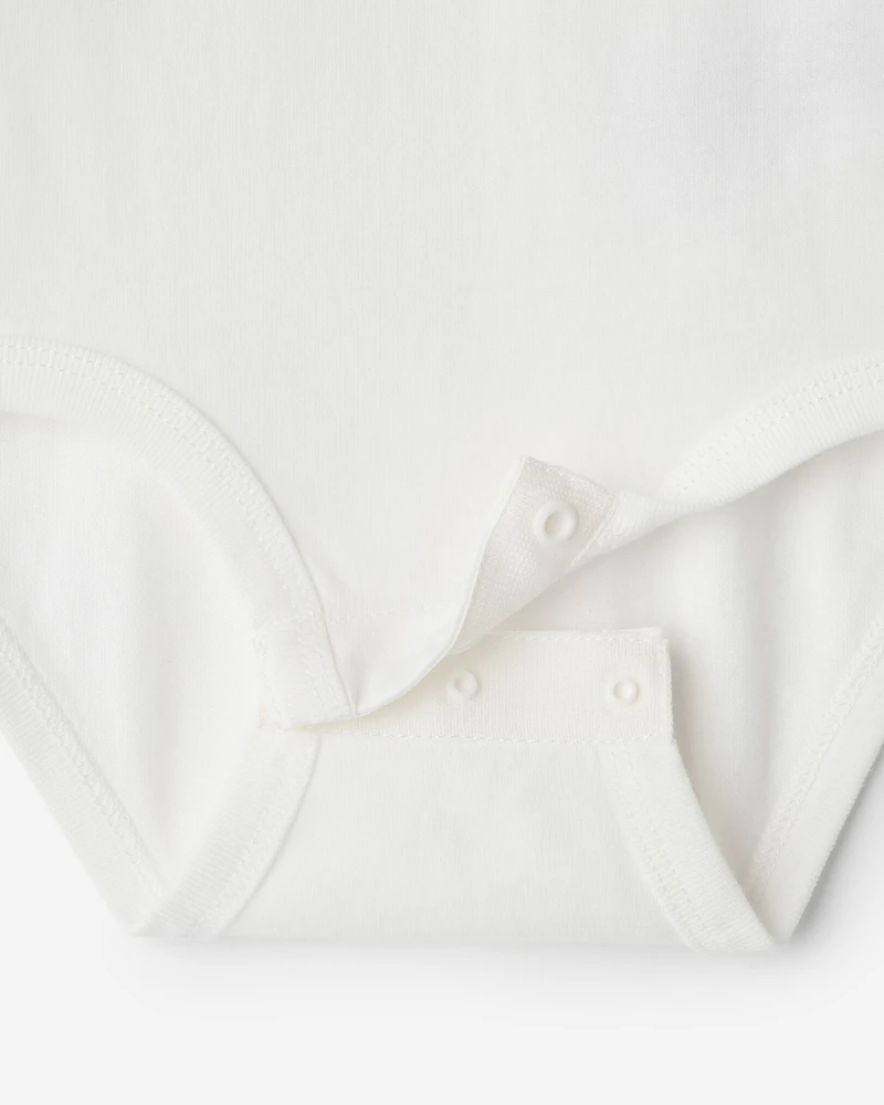 Baby Organic Cooper Beaver Bodysuit