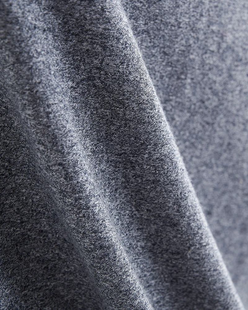 T-shirt à carreaux et manches longues raglan Cooper pour hommes