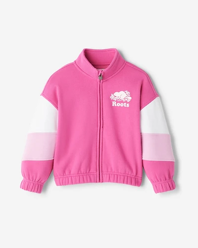 Blouson aux couleurs contrastantes en coton bio Cooper pour tout-petits