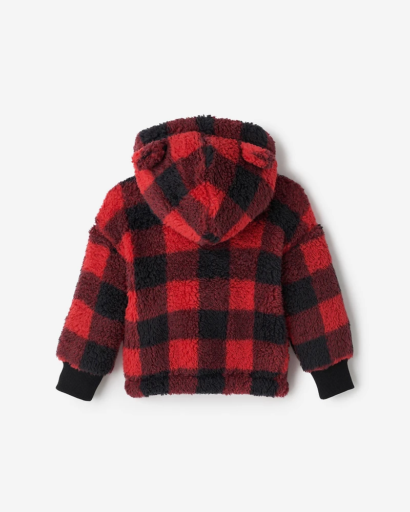 Baby Creekside Shearling Fleece Full Zip Hoodie