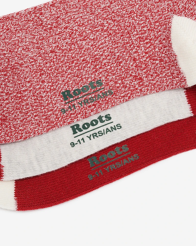 3 paires de chaussettes Érable Cabane pour enfants