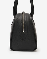 Sac à main style bowling en cuir Cervino