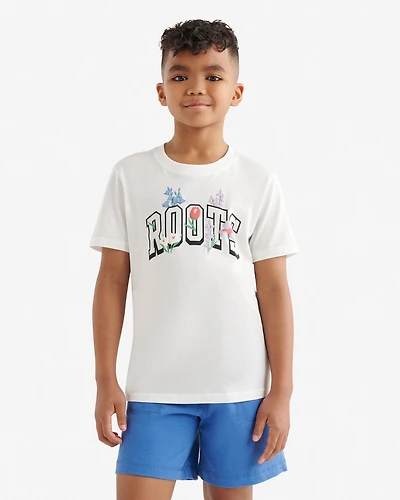 T-shirt motif floral Cooper pour enfants
