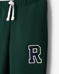 Kids Plaid Applique Sweatpant