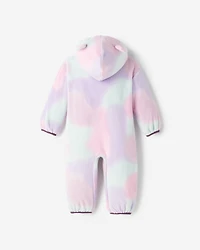Barboteuse en micromolleton pour bébés