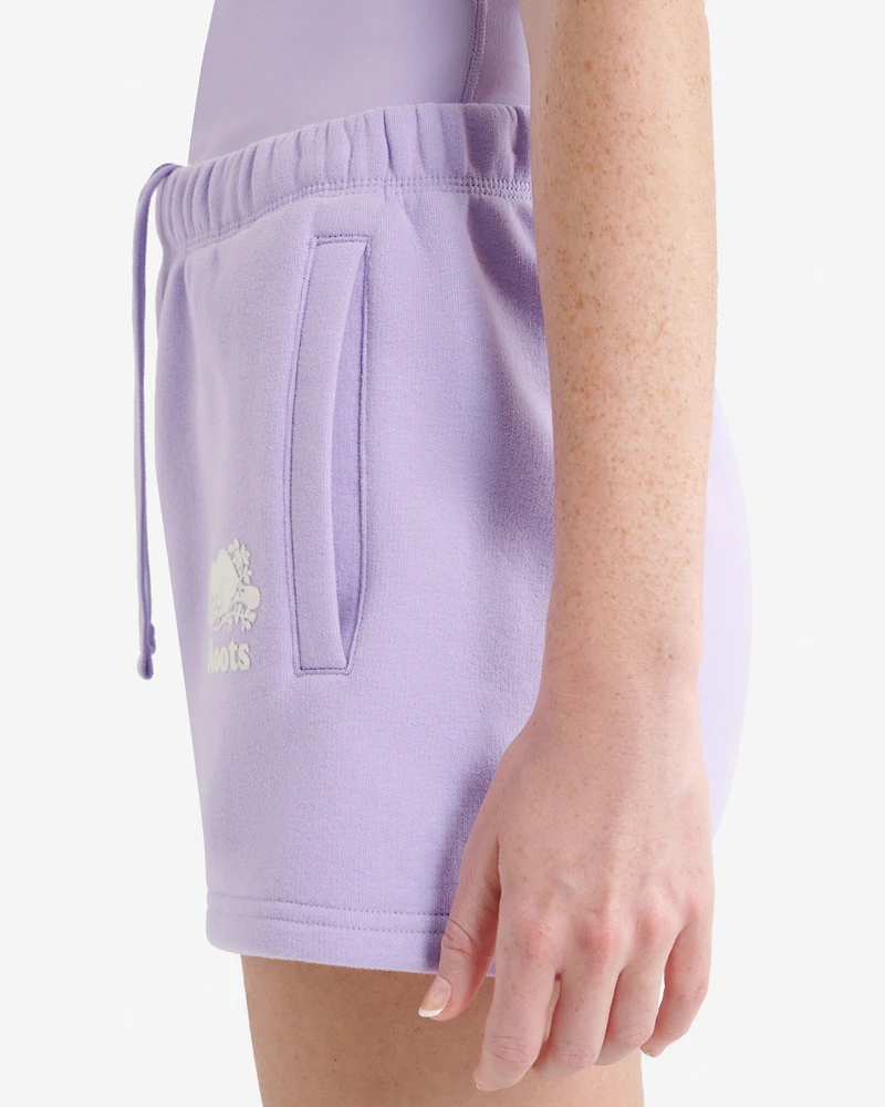 Short original en molleton de coton bio 3 po