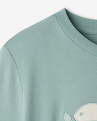T-shirt à carreaux Cooper pour femmes