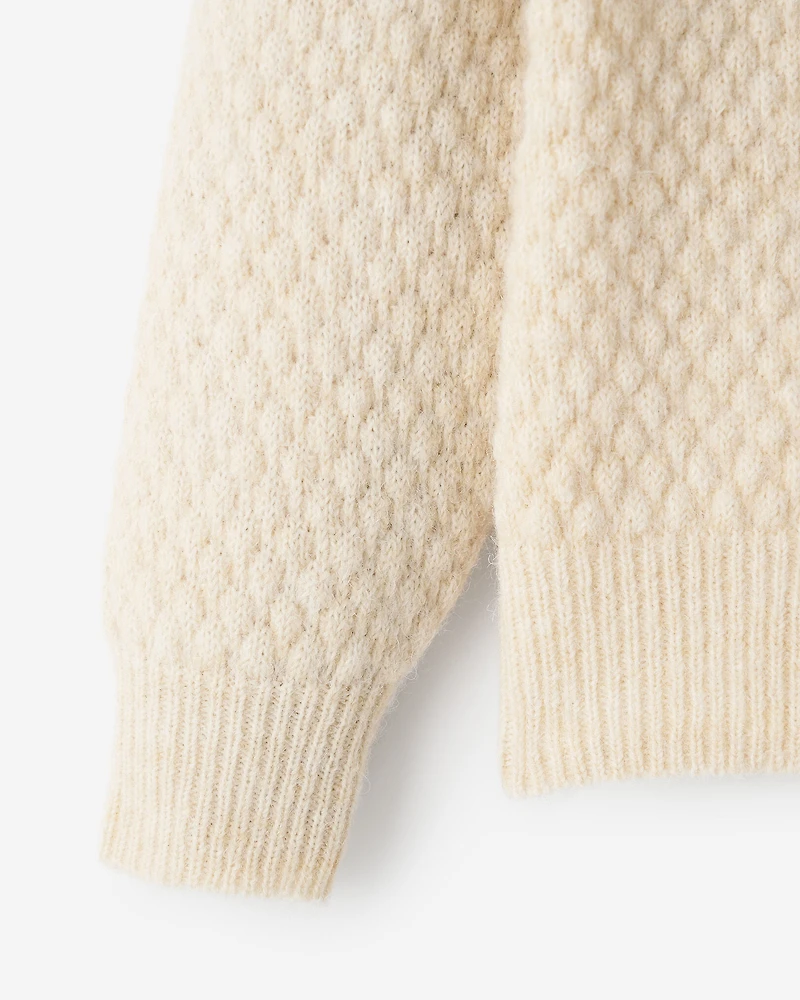 Cardigan ourson en tricot pour bébés