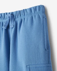 Pantalon cargo décontracté en molleton de coton bio Cooper pour tout-petits