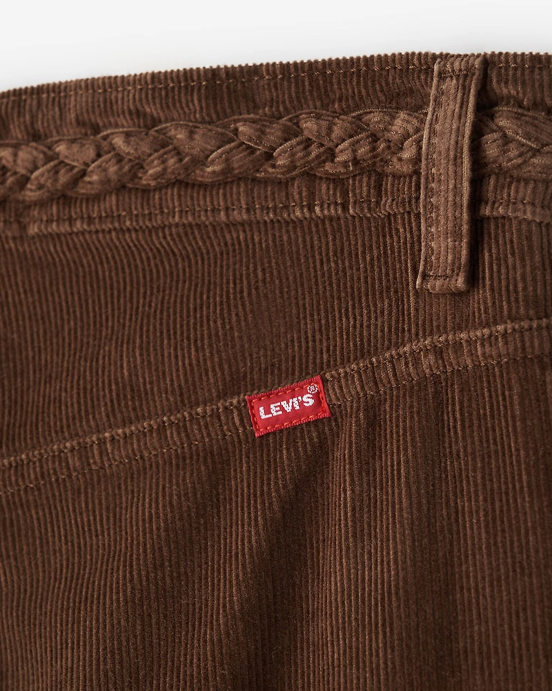 Jean à jambe large et taille haute tressée Levi's pour femme