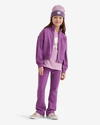 Pantalon évasé en molleton douillet Cooper pour fille