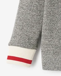 Chandail à col rond avec appliqué Cabane pour tout-petits