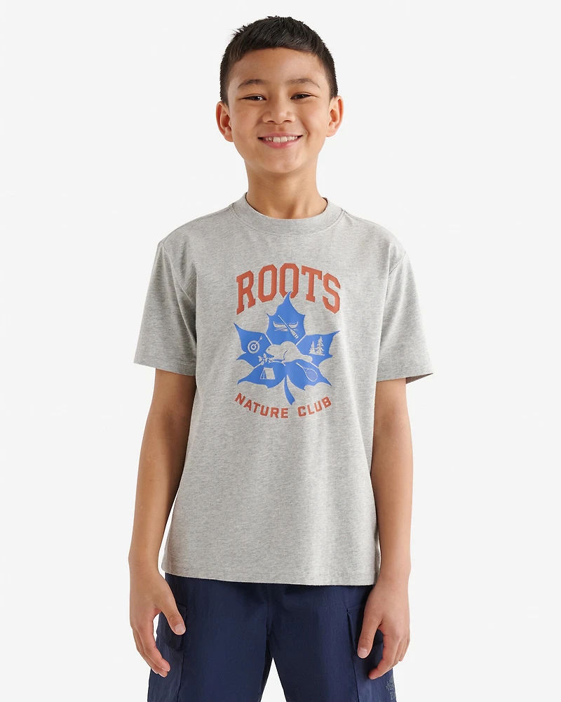 Kids Camp Leaf T-Shirt