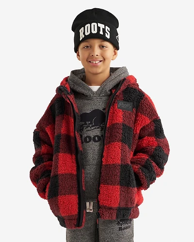Kids Creekside Shearling Fleece Full Zip Hoodie