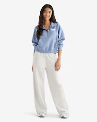 Organic Cooper Wide Leg Sweatpant