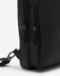 Grand sac à bandoulière Trinité en cuir Cervino