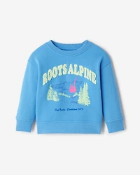 Toddler Alpine Landscape Crew Sweatshirt
