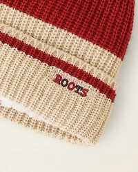Tuque à rayure Cabane pour enfants