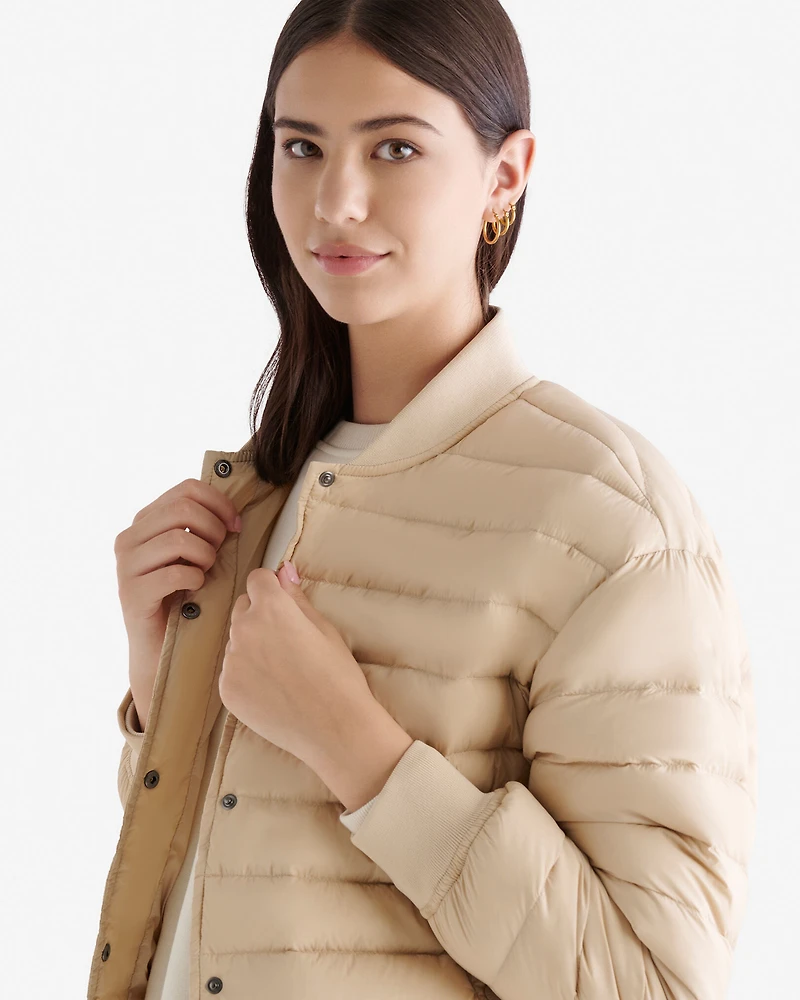 Blouson aviateur en duvet Roots
