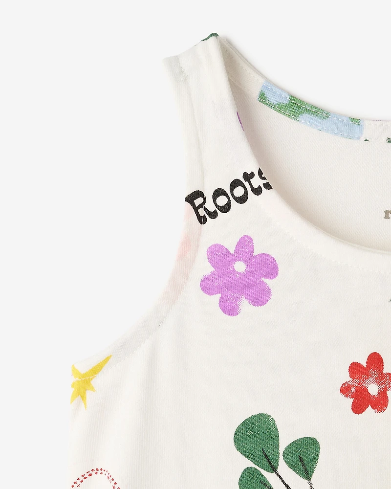 Robe camisole Terre magique pour toutes-petites