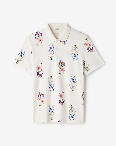 Renew Knit Floral Polo