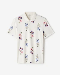 Polo en tricot floral Renew
