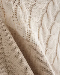 Cabin Relaxed Striped Crew Sweater