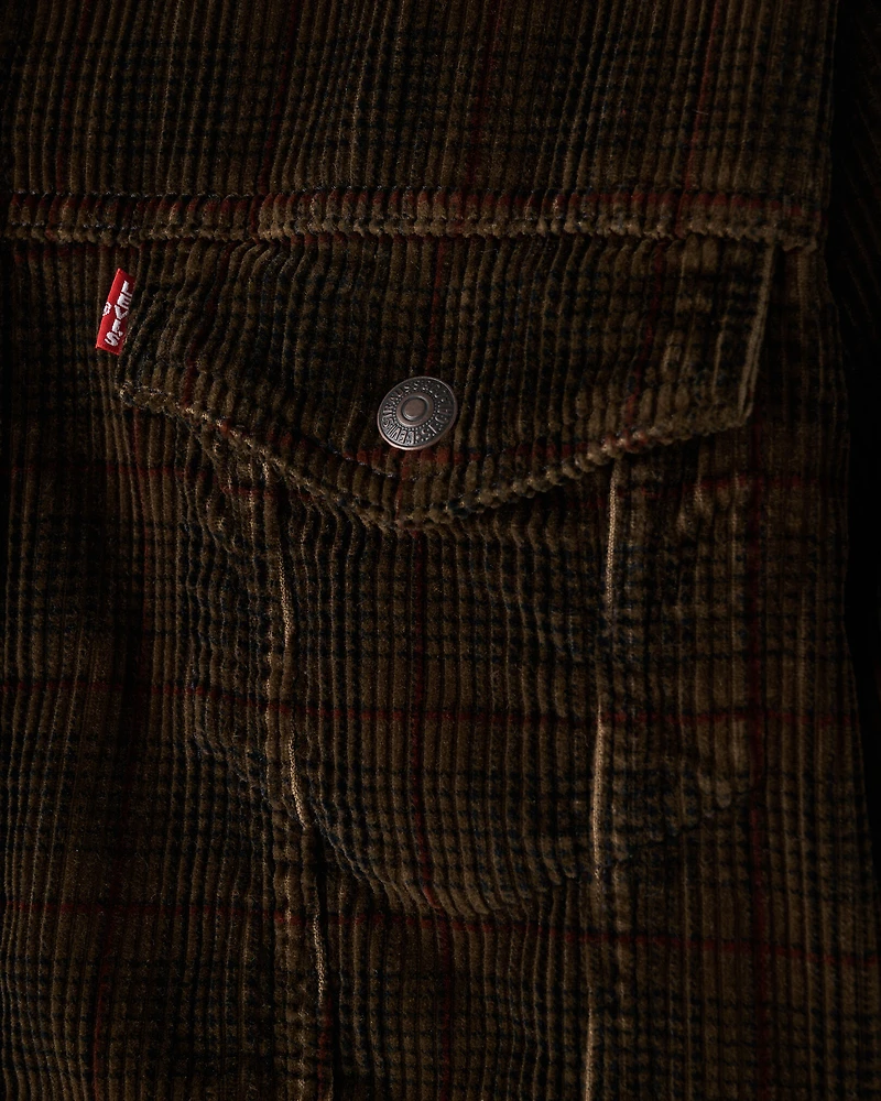 Levi's Relaxed Fit Mens Sherpa Trucker Jacket