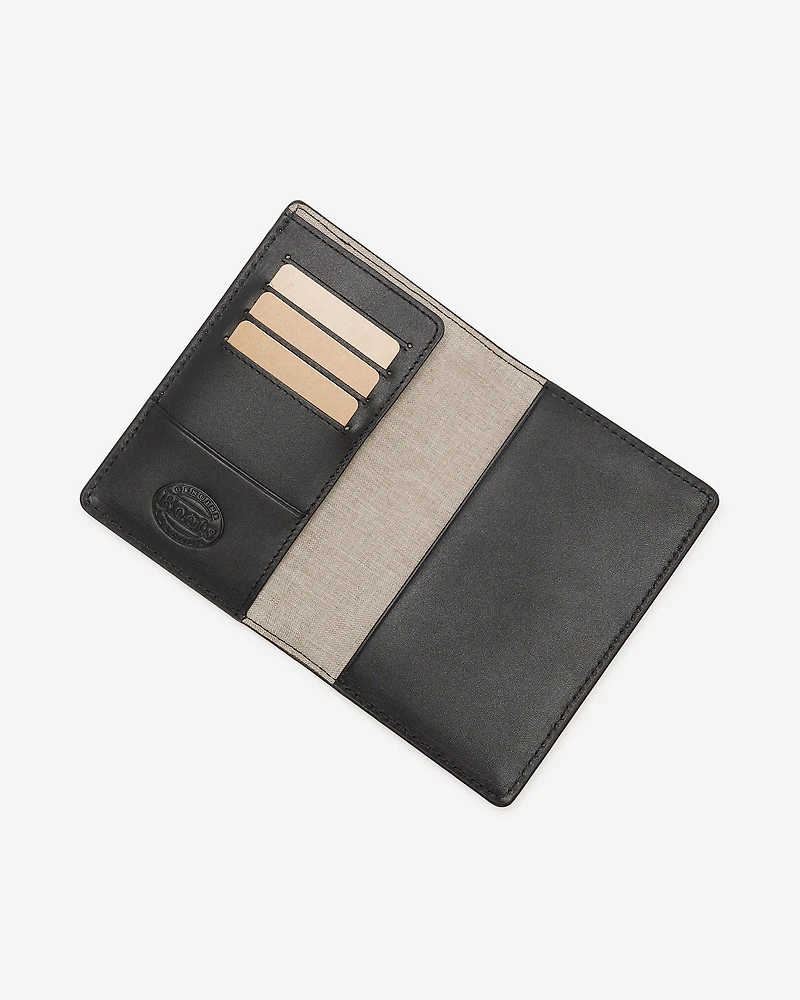 Étui pour passeport en cuir Oxford