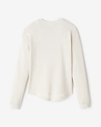 Waffle Long Sleeve Top