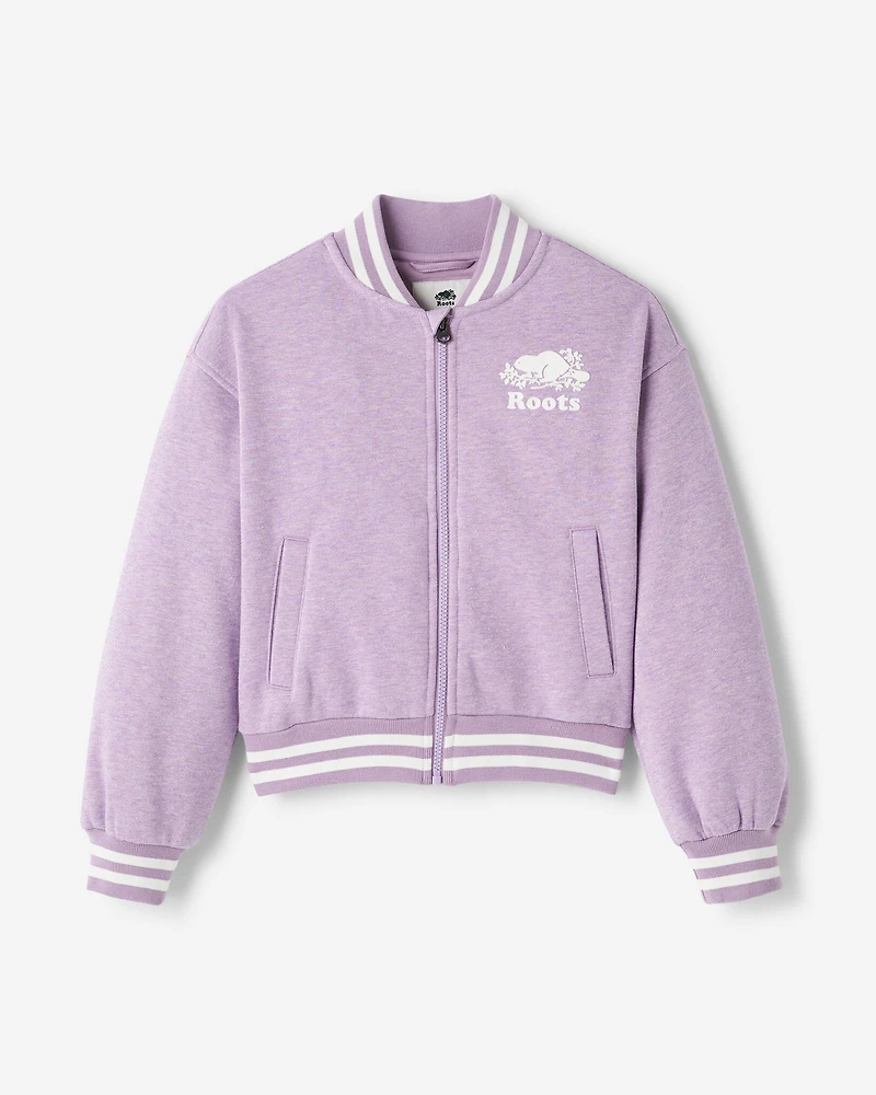 Blouson universitaire scintillant Cooper pour filles