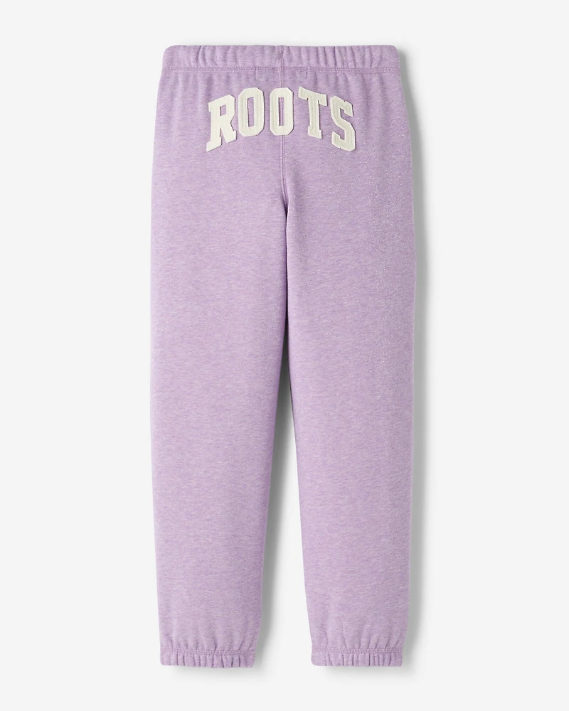 Pantalon original en molleton scintillant pour enfants