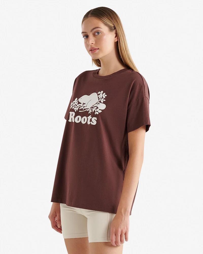 Womens Organic Relaxed Cooper T-shirt