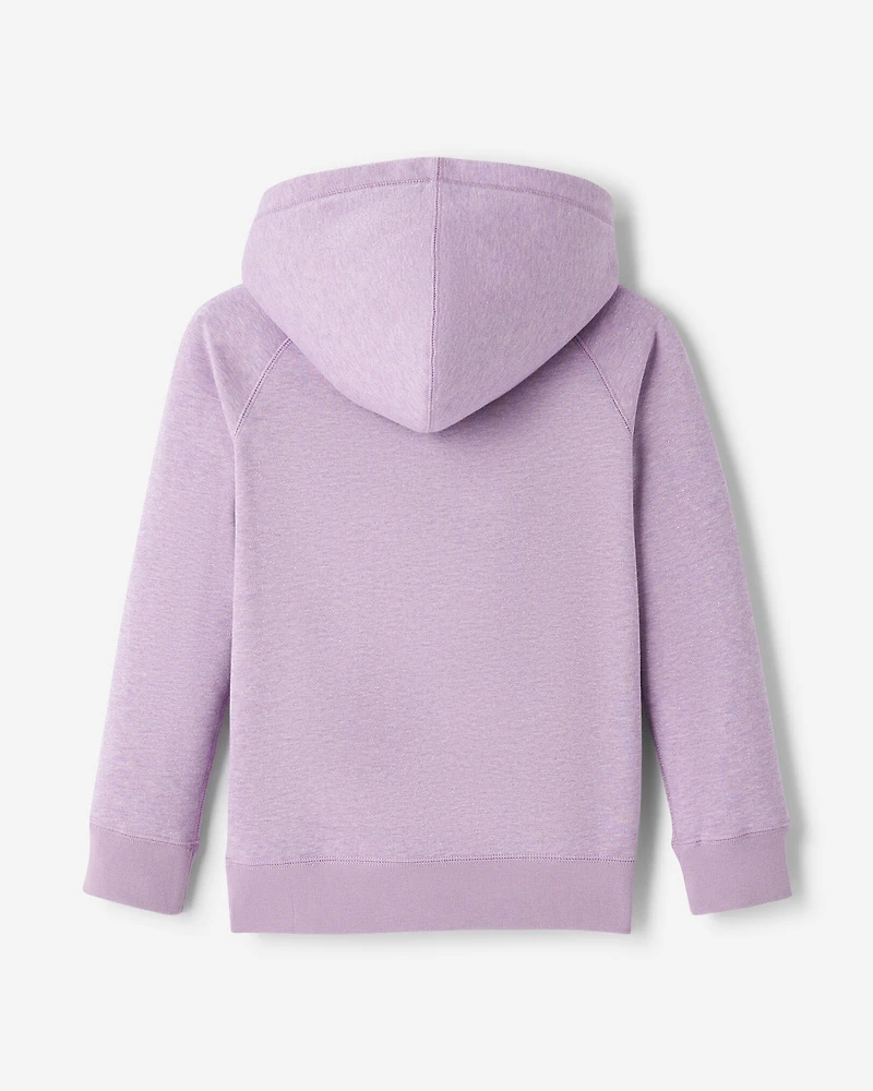 Chandail kangourou original scintillant à capuchon pour enfants