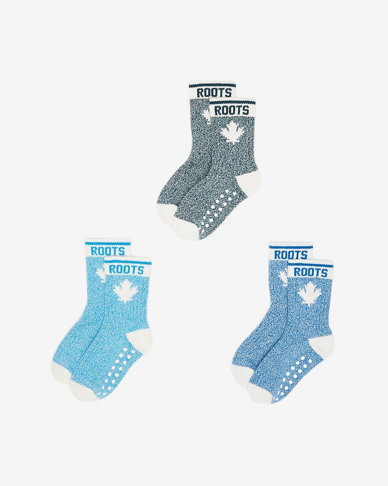 Baby & Toddler Cabin Maple Sock 3 Pack