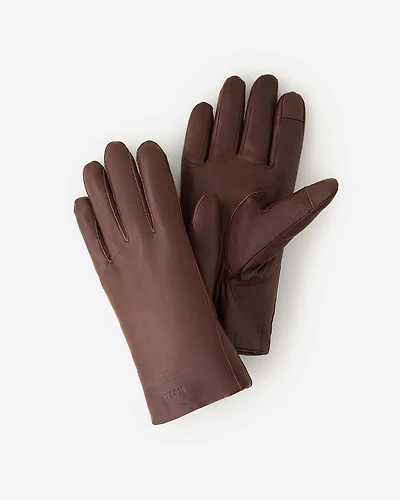 Gants tactiles en cuir nappa pour hommes