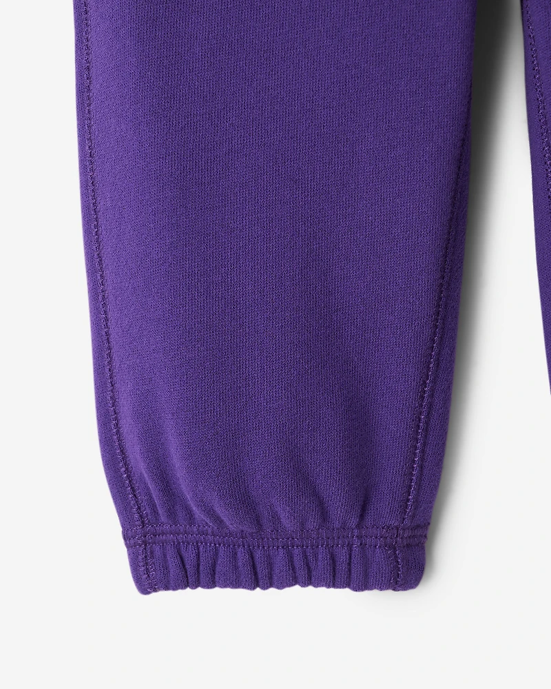 Pantalon original en molleton de coton bio Roots pour bébés