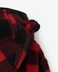 Baby Shearling Fleece Zip Hoodie