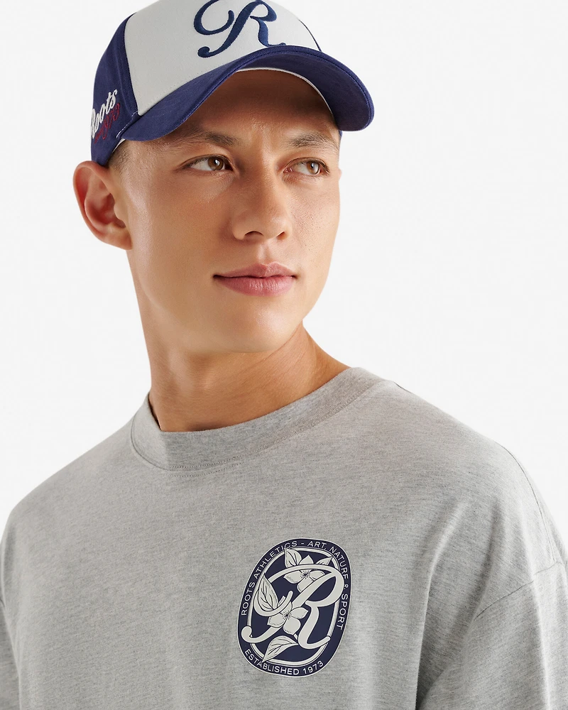 T-shirt imprimé à manches longues Studio pour homme