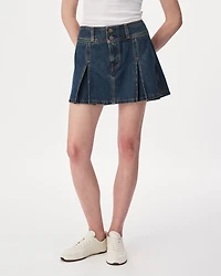 Levi's®  Inverted Pleat Mini Skirt