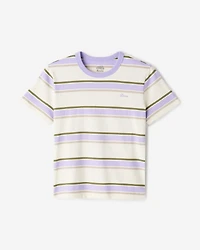 Womens Myrle Striped Short Sleeve T-Shirt