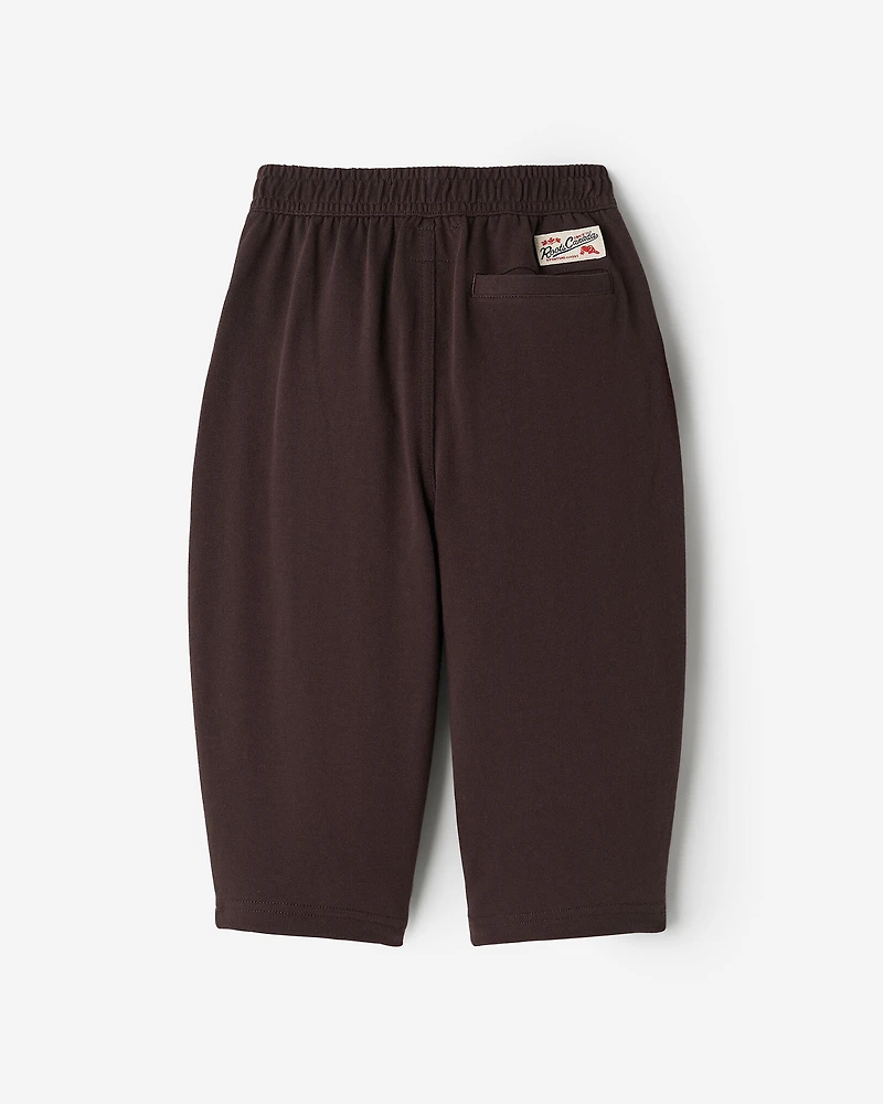 Pantalon ballon en jersey épais pour tout-petits
