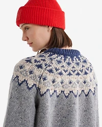 Chandail surdimensionné Fair Isle