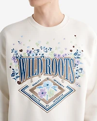 Floral Studio Fleece Crew