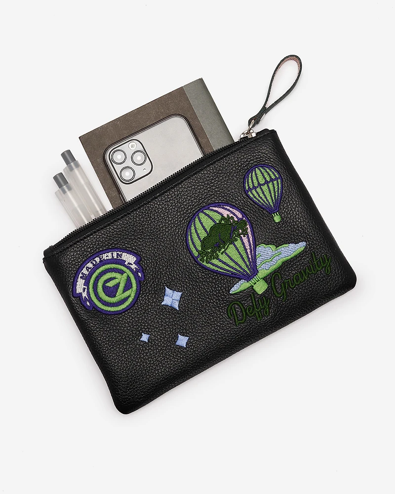 Grande pochette à glissière Roots X Wicked